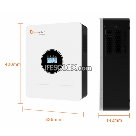 Felicity Solar 6000W Pure Sine Wave Hybrid Solar Inverter (IVEM6048) - Brand New