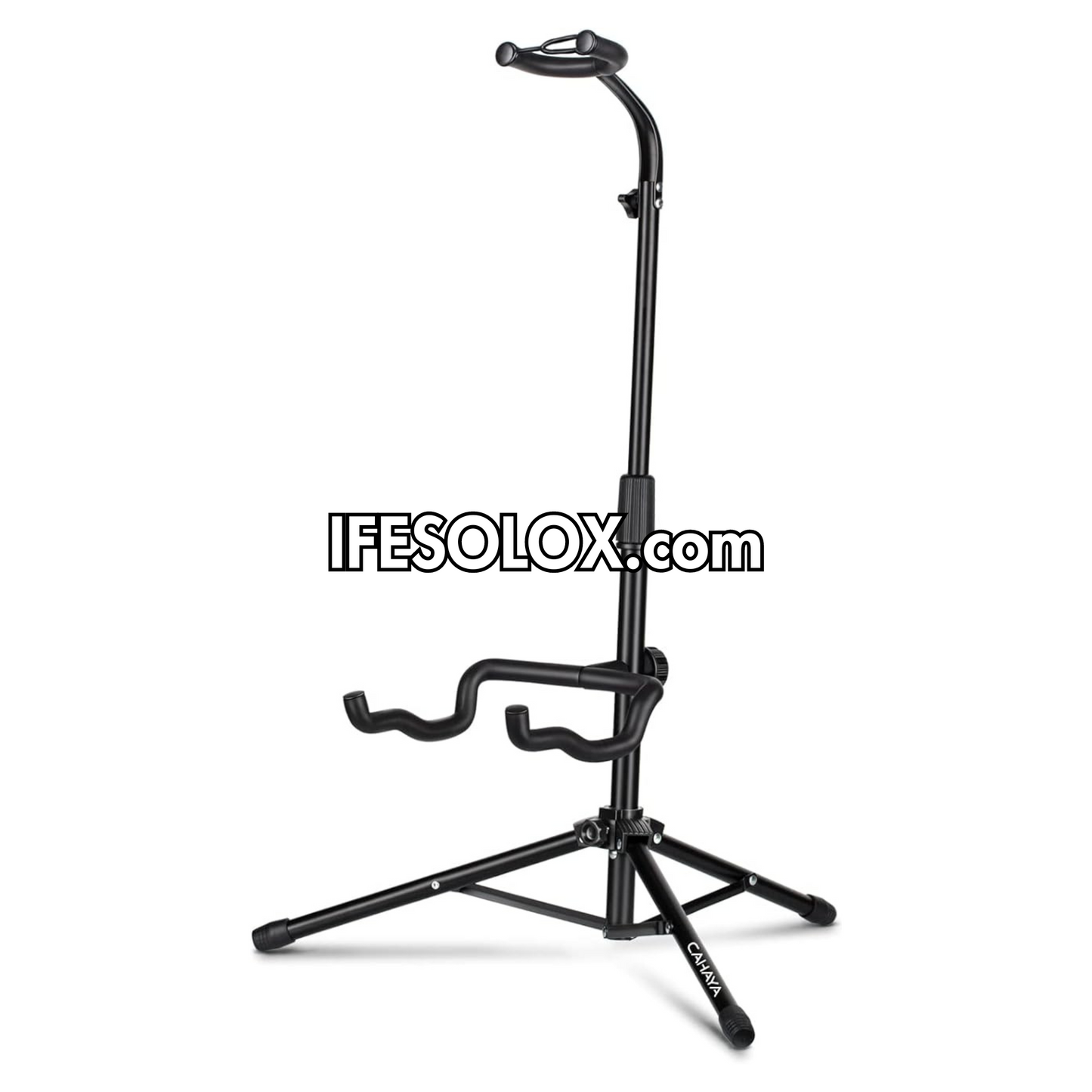 SLX Universal Guitar Stand with Neck Holder for Acoustic, Bass and Electric Guitars - Brand New