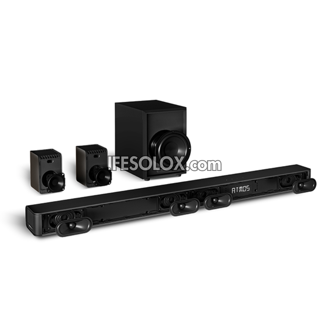 Hisense AX5100Q 5.1Ch 580W Bluetooth Sound Bar with Wireless Subwoofer + Dolby Atmos - Brand New