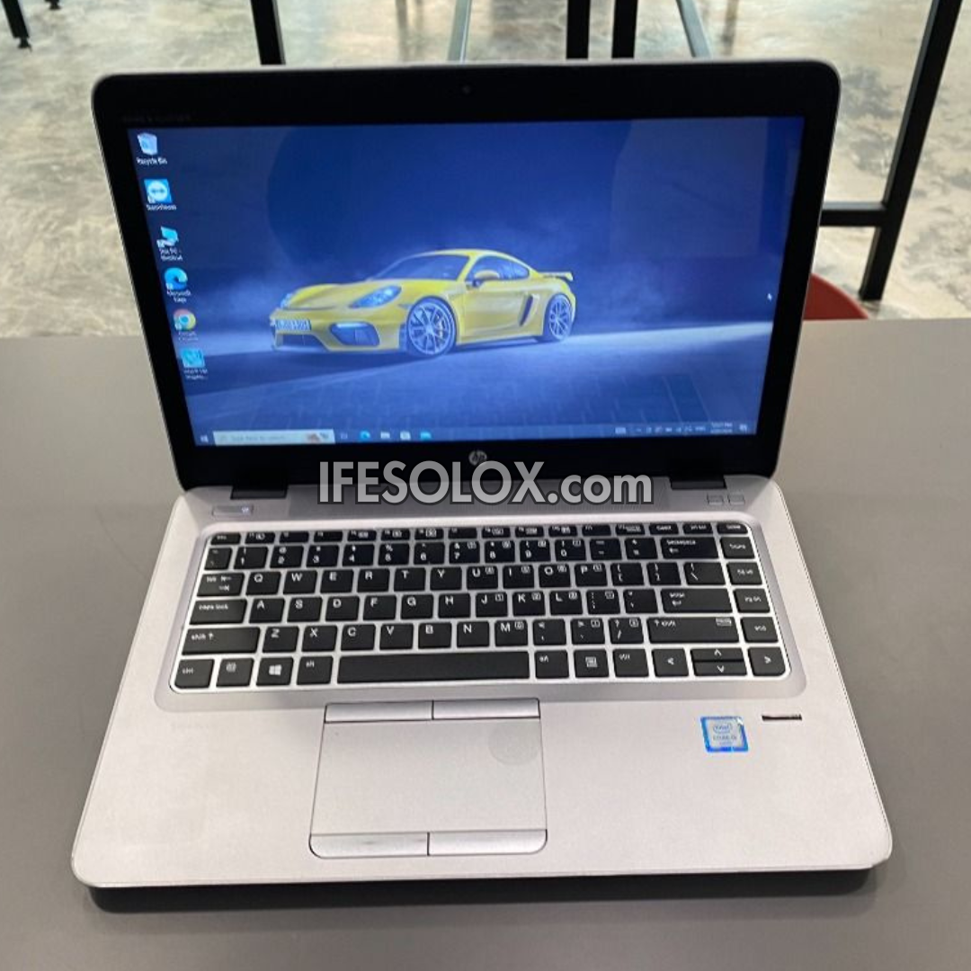 HP EliteBook 840 G3 14" HD Laptop with Intel Core i5 6th Gen, 8GB DDR3 SDRAM, 256GB SSD - Foreign Used