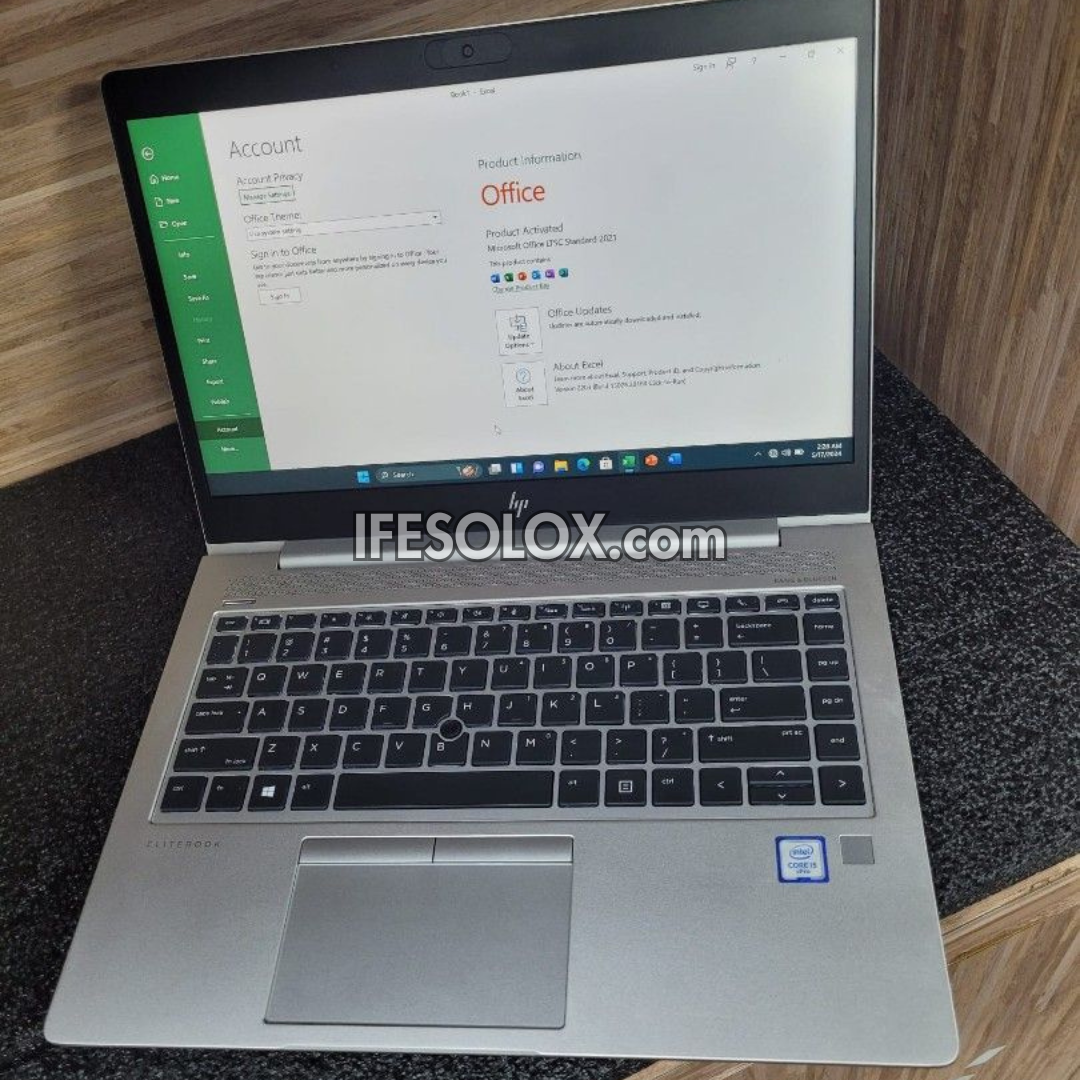 HP EliteBook 840 G6 14" Full HD TouchScreen Laptop with Intel Core i5 8th Gen, 16GB DDR4 RAM, 256GB SSD - Foreign Used