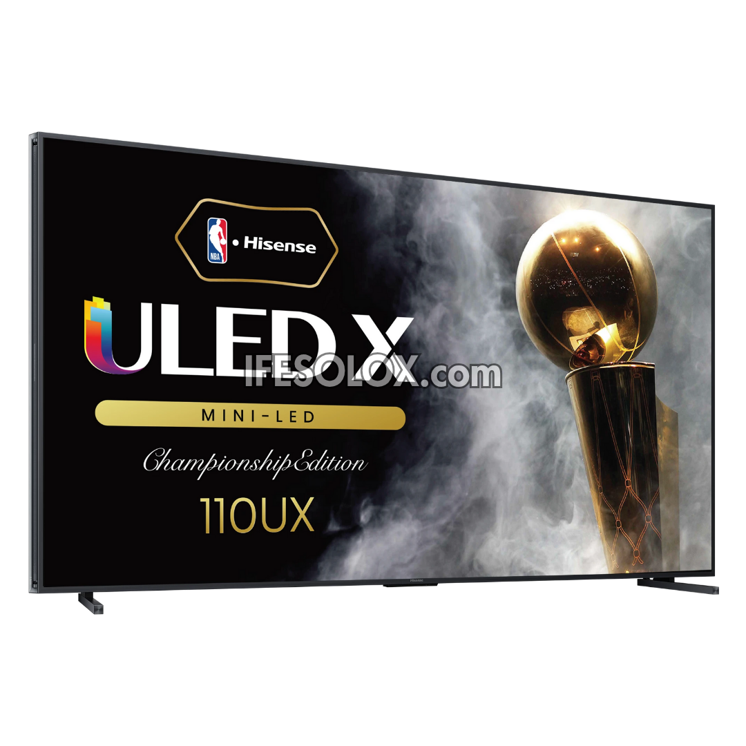 Hisense 110 Inch UX Series Mini-LED ULED™ Premium Quantum Dot Smart 4K ULED TV + 1 Year Warranty (Free Wall Mount) - Brand New