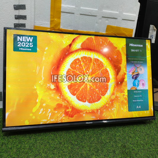 Hisense 32 Inch 32A4Q 2025 VIDAA Smart Full HD Frameless TV (WiFi, Screen Mirroring) - Foreign Used