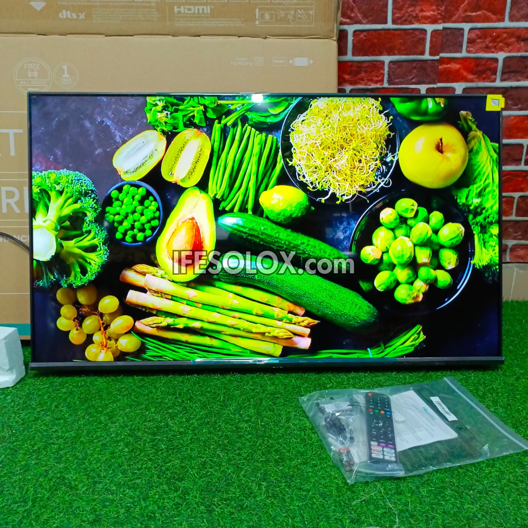Hisense 43 Inch 43A4K VIDAA Smart Full HD LED TV + 1 Year Warranty (Free Wall Mount) - Brand New