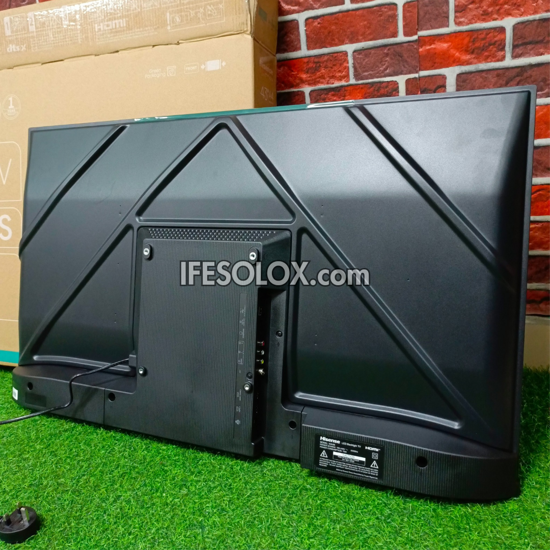 Hisense 43 Inch 43A4K VIDAA Smart Full HD LED TV + 1 Year Warranty (Free Wall Mount) - Brand New