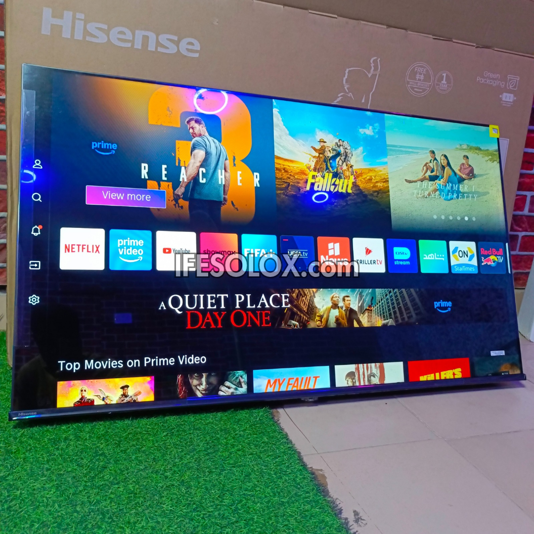 Hisense 50 Inch 50A6N Series Smart 4K UHD LED TV + 1 Year Warranty (Free Wall Mount) - Brand New