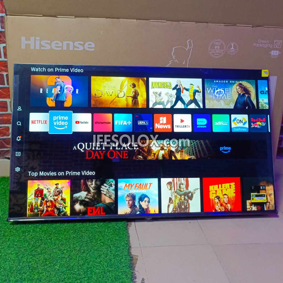 Hisense 50 Inch 50A6N Series Smart 4K UHD LED TV + 1 Year Warranty (Free Wall Mount) - Brand New
