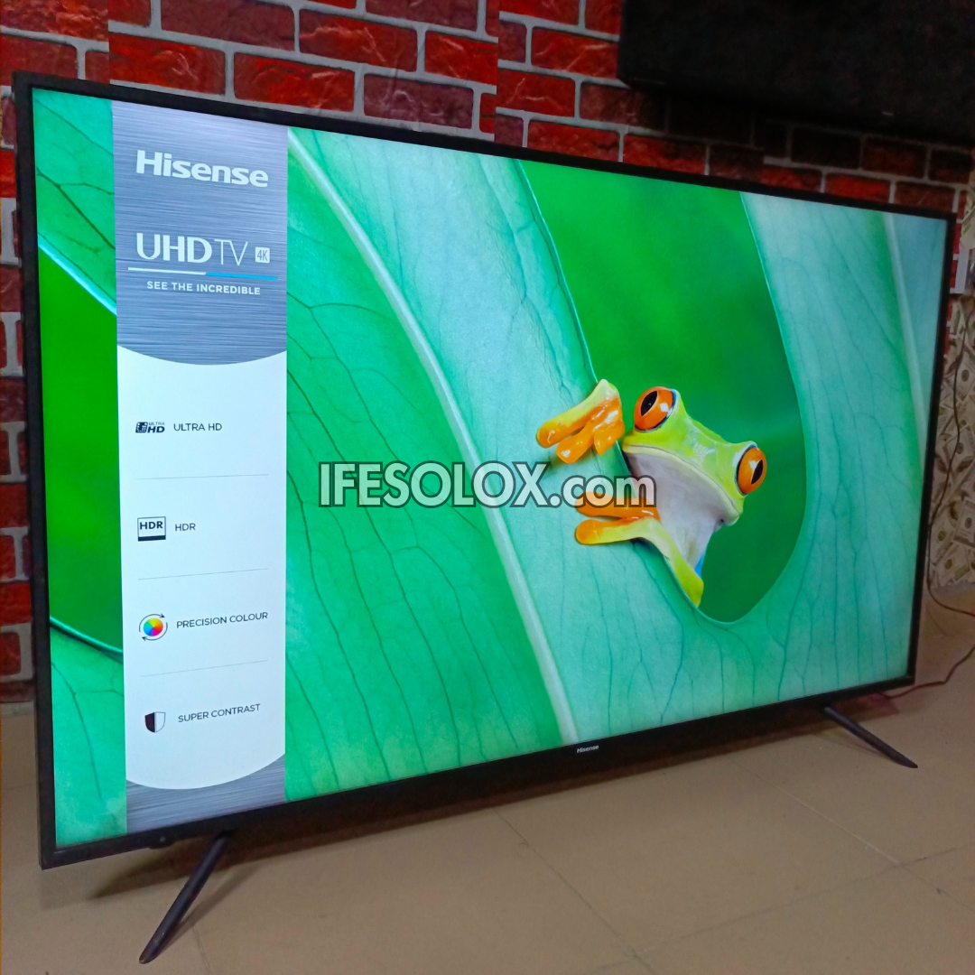 Hisense 58 inch 58A6100 VIDAA Smart 4K UHD TV (Built-in Wi-Fi, AnyView) - Foreign Used