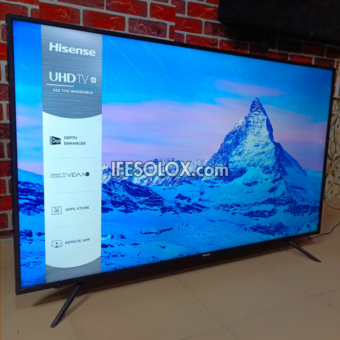 Hisense 58 inch 58A6100 VIDAA Smart 4K UHD TV (Built-in Wi-Fi, AnyView) - Foreign Used