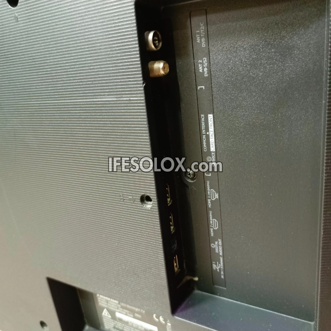 Hisense 58 inch 58A6100 VIDAA Smart 4K UHD TV (Built-in Wi-Fi, AnyView) - Foreign Used