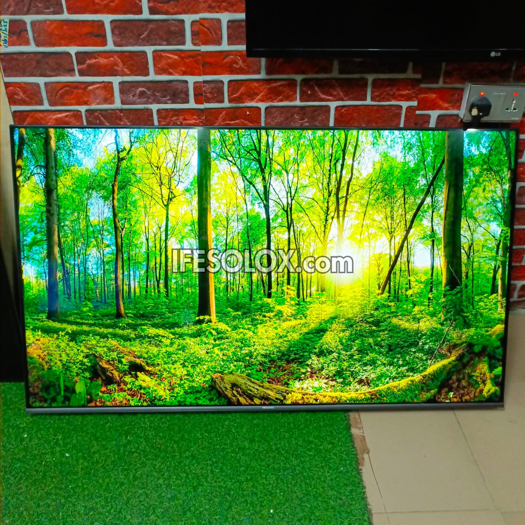 Hisense 58 inch 58A7G VIDAA Smart 4K UHD LED Frameless TV (Built-in Bluetooth, WiFi, Miracast) - Foreign Used