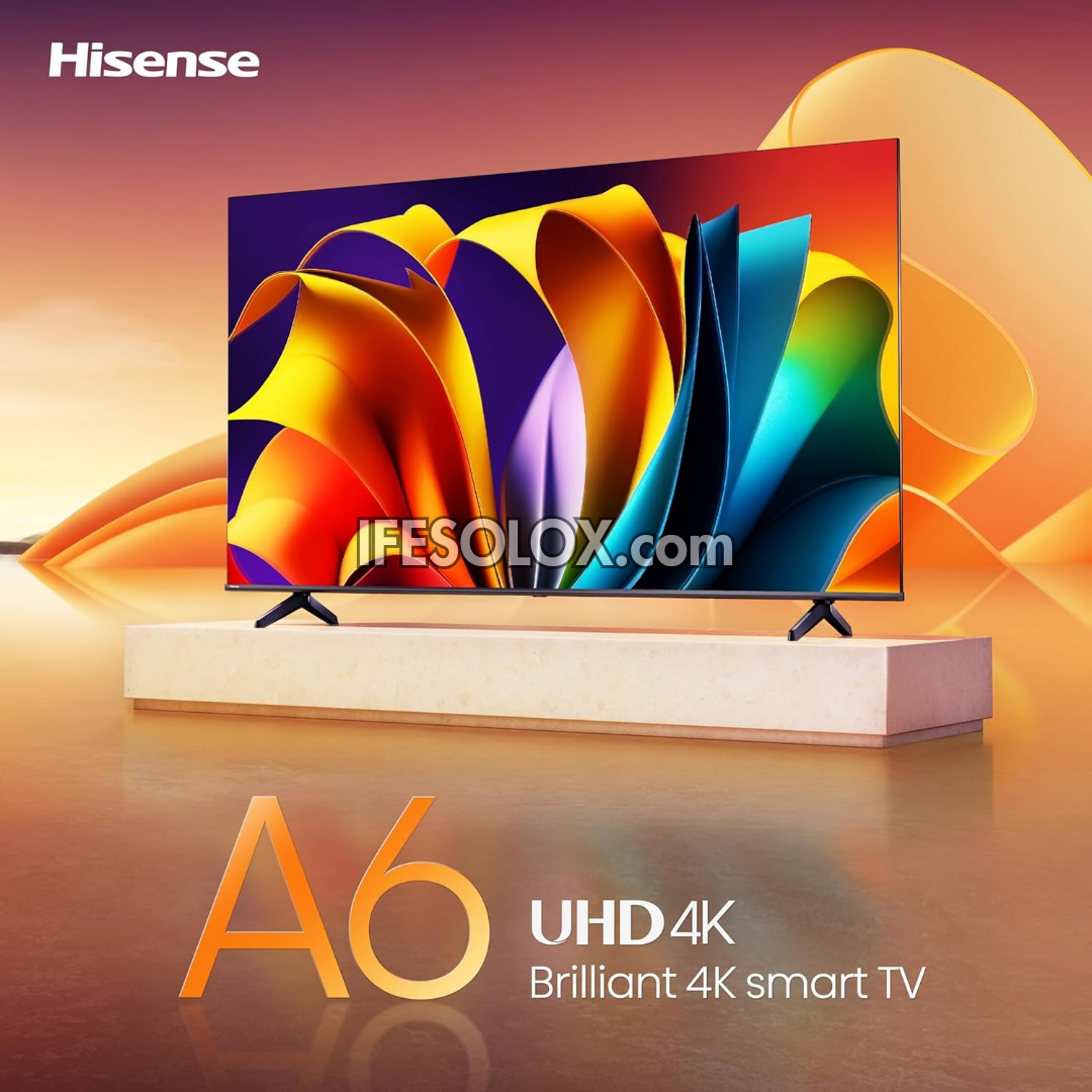 Hisense 65 Inch 65A6N VIDAA Smart 4K UHD Frameless TV + 1 Year Warranty (Free Wall Mount) - Brand New