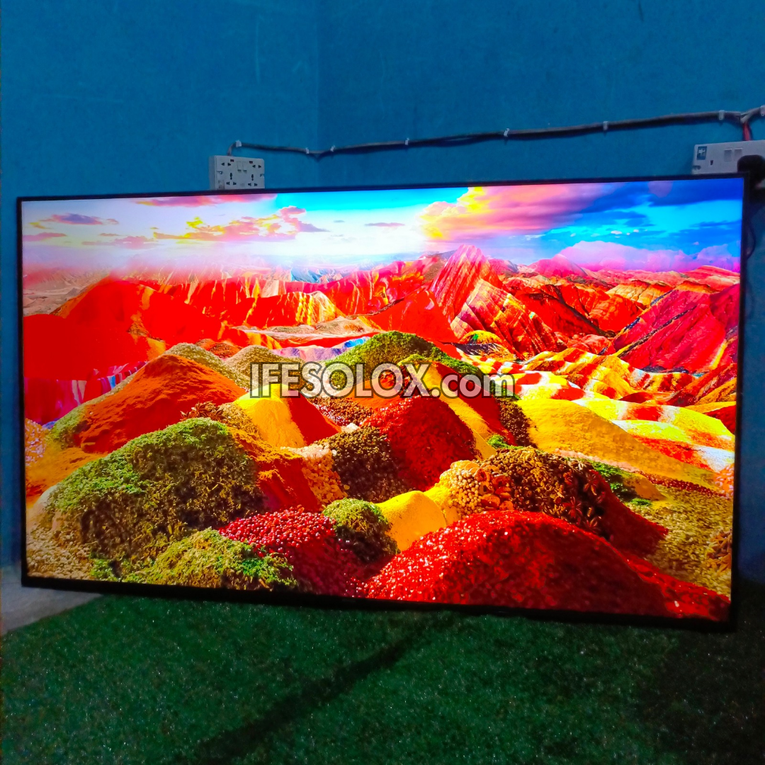 Hisense 65 inch 65A6G VIDAA Smart 4K UHD Frameless TV (Bluetooth, WiFi, AnyView) - Foreign Used