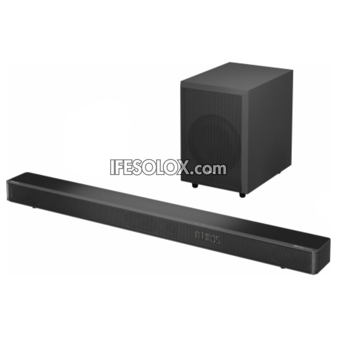 Hisense AX3120G 3.1.2Ch 360W Up-Firing Bluetooth Sound Bar with Wireless Subwoofer + Dolby Atmos - Brand New