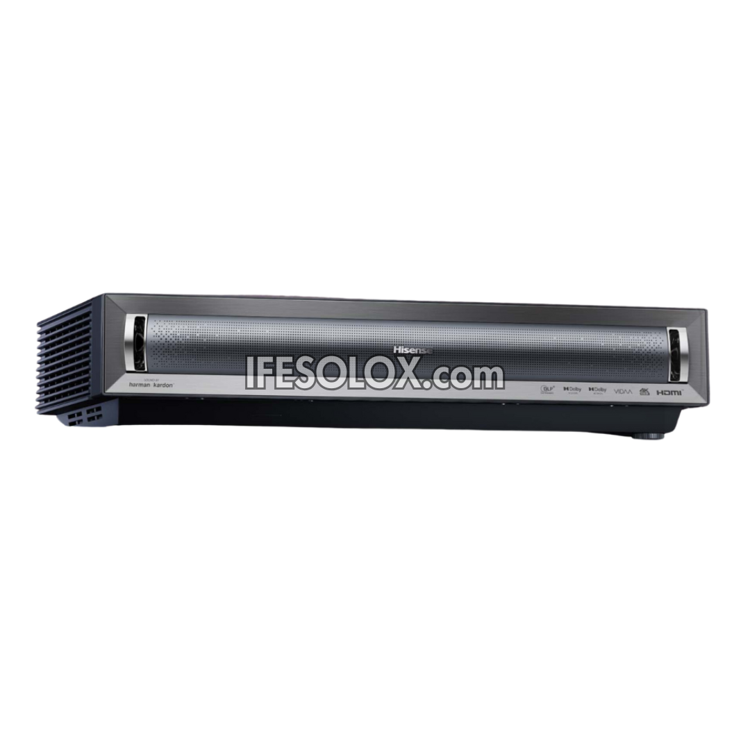 Hisense PX3 80" - 150" Trichroma 4K UHD Triple-Laser Ultra Short Throw Projector + 100 inch Projector Screen - Brand New