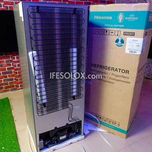Hisense REF 205DR 205L Double Door Top Freezer Refrigerator + 1 Year Warranty - Brand New