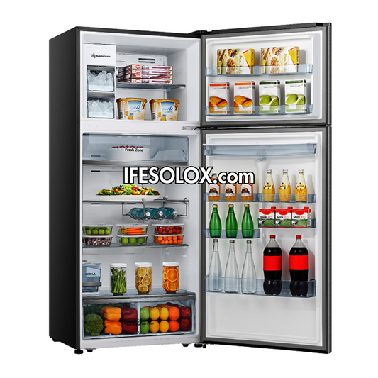 Hisense REF 565DRI 535L Double Door Top-Freezer Refrigerator with Defrost + 1 Year Warranty - Brand New