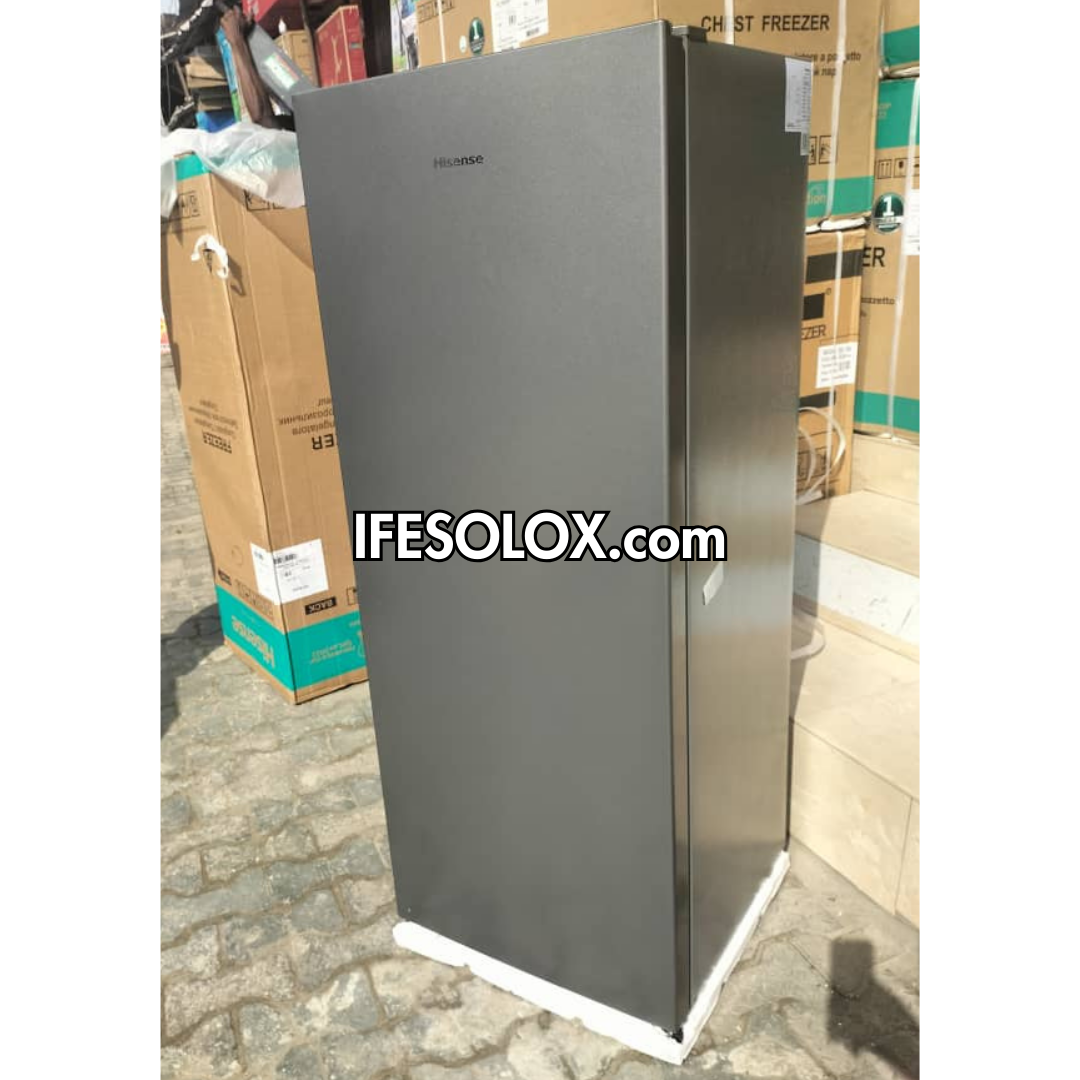 Hisense RS-189DR Single Door Upright Standing Freezer + 1 Year Warranty - Brand New