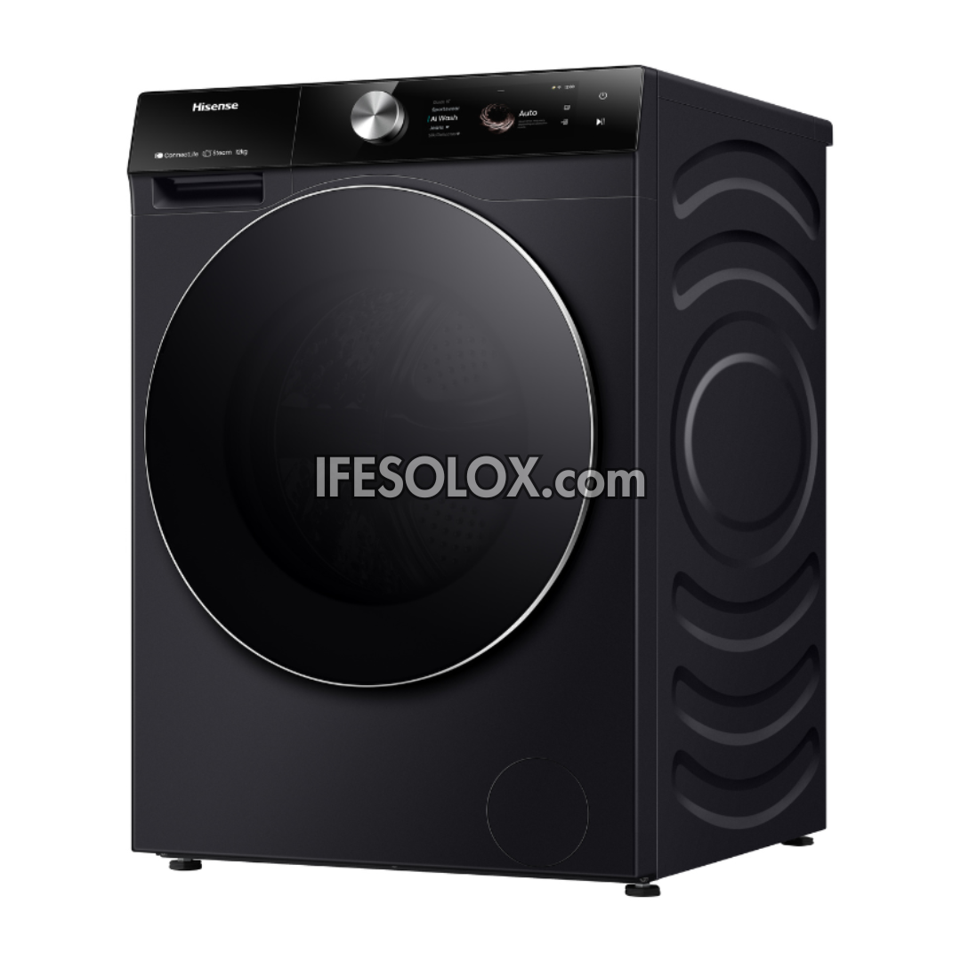 Hisense Series-7 12kg Front Load Automatic Washing Machine with Smart Energy Efficiency - Brand New