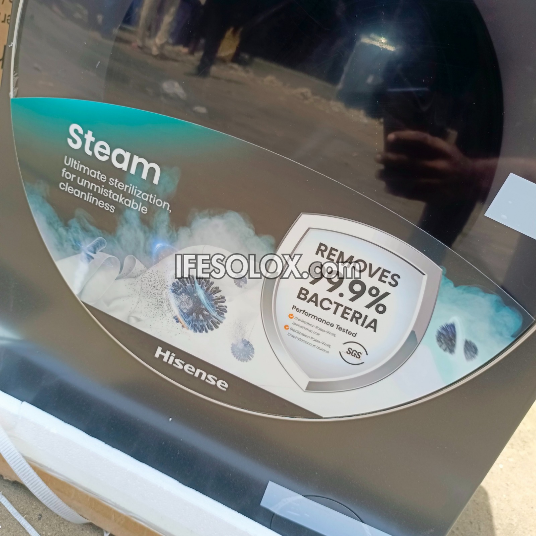 Hisense WM5S1245BB-WD 12kg Washer and 8kg Dryer Front Load Automatic Smart Inverter Washing Machine - Brand New