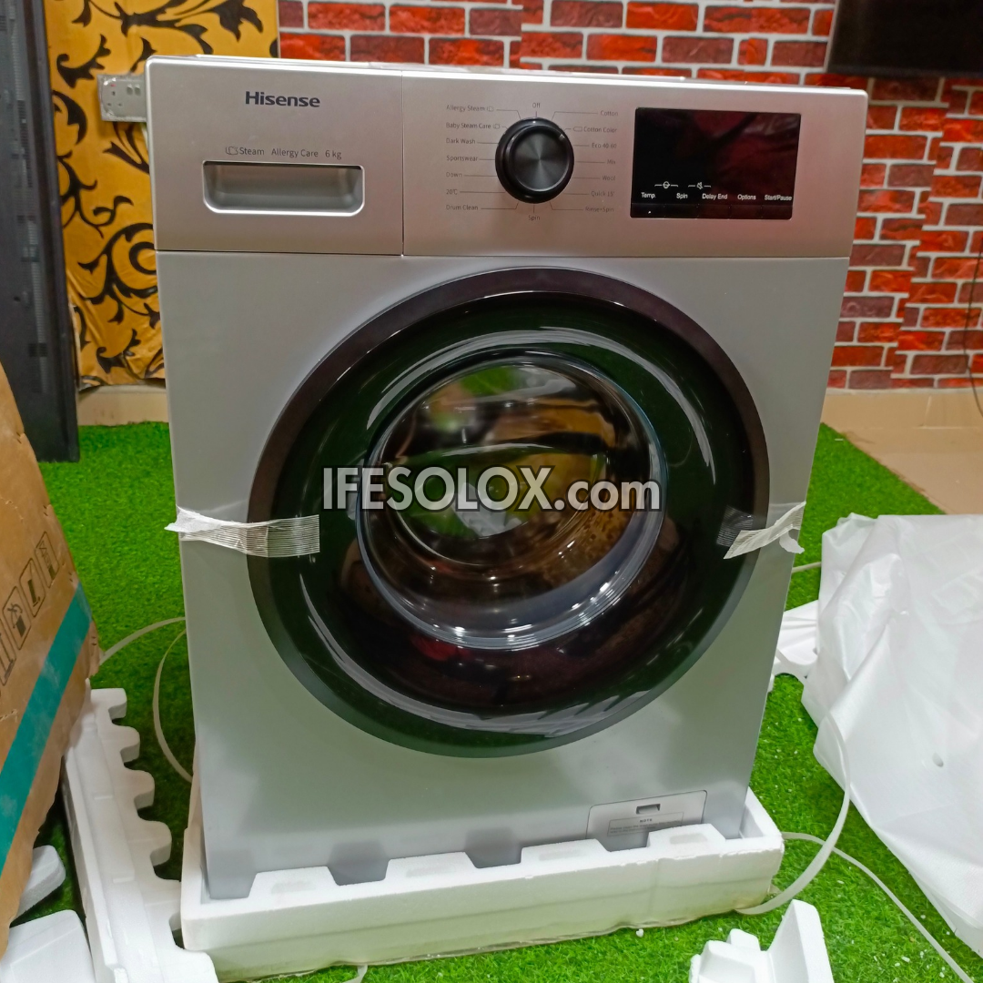 Hisense WM6012S 6kg Front Load Automatic Washing Machine - Brand New