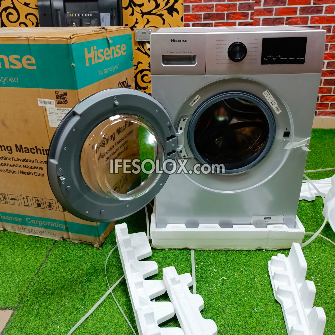 Hisense WM6012S 6kg Front Load Automatic Washing Machine - Brand New