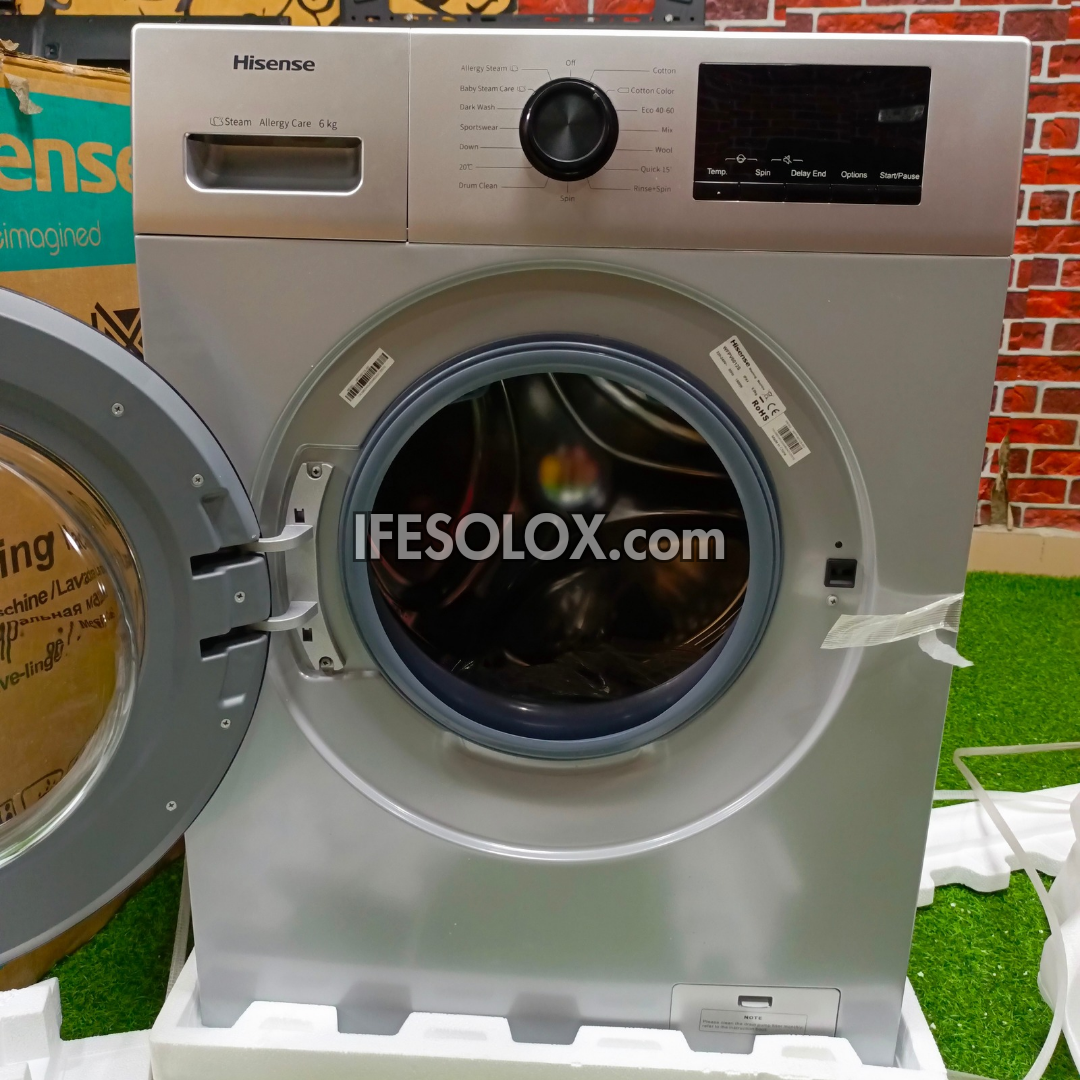 Hisense WM6012S 6kg Front Load Automatic Washing Machine - Brand New