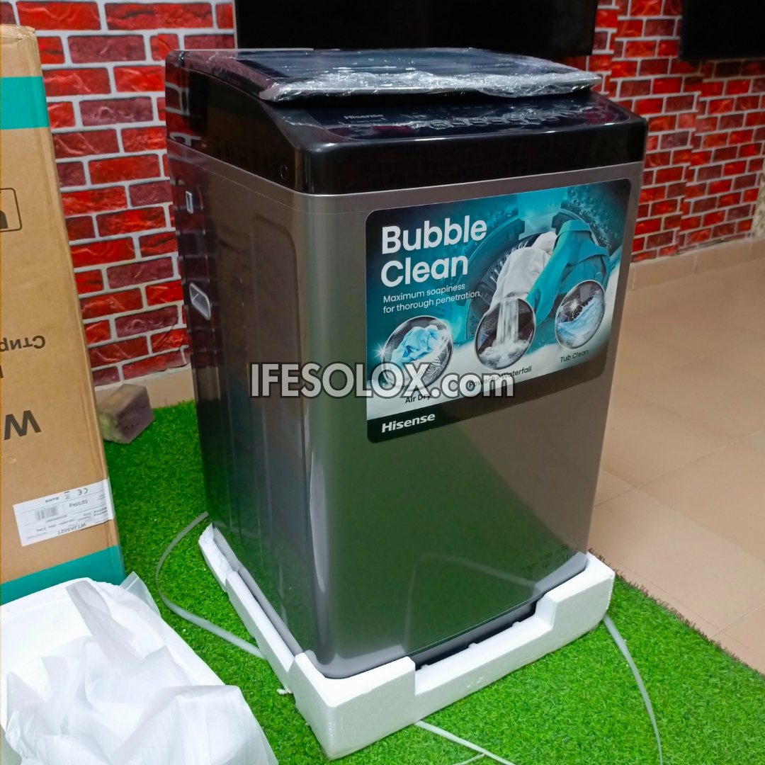 Hisense WM802T-WTJA 8kg Smart Control, 8 Level Water Selection Top Load Automatic Washing Machine - Brand New