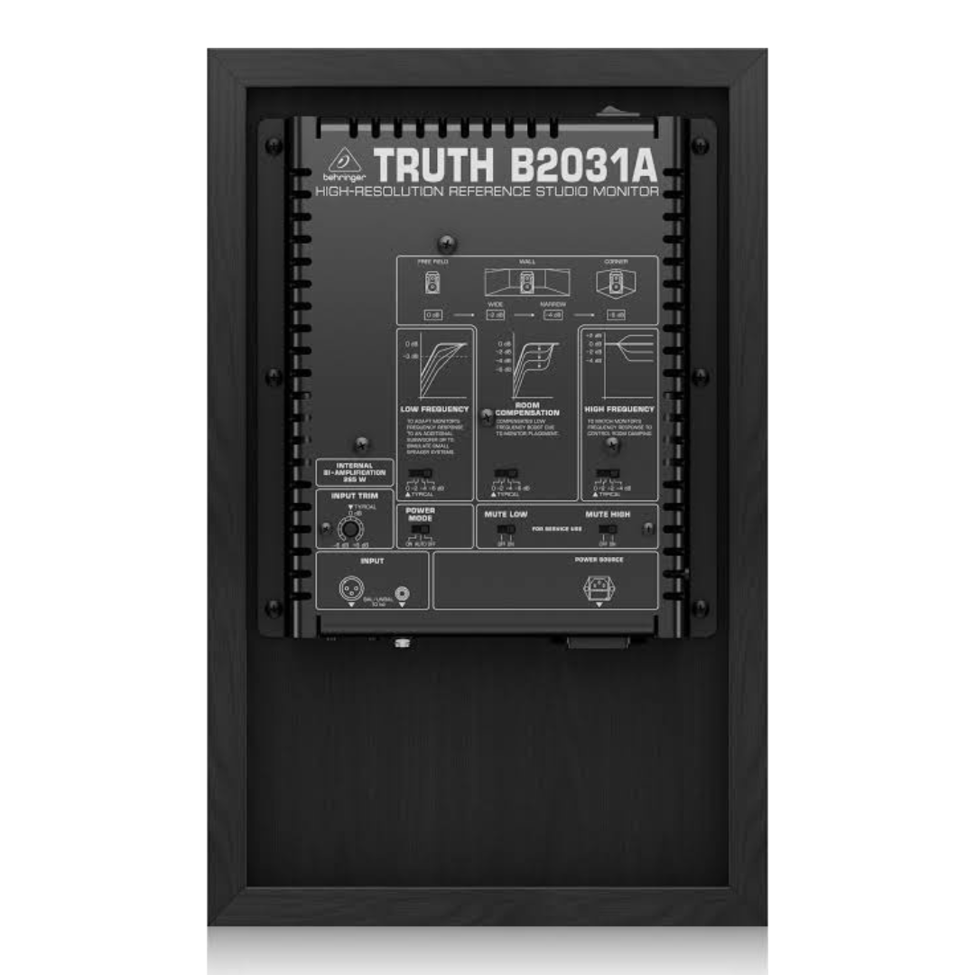 Behringer TRUTH 2031A Bi-amp 265W 8.75" Active 2-Way Reference Studio Monitor Speaker - Brand New