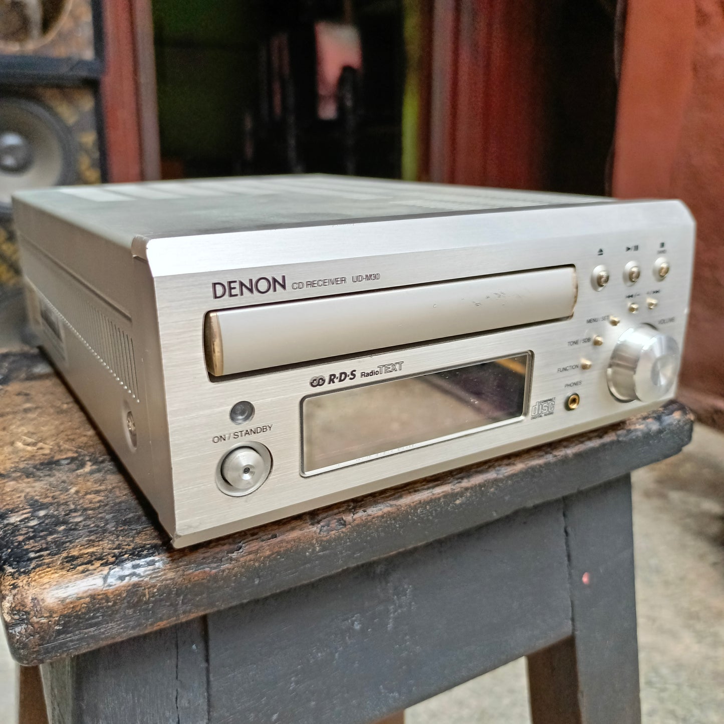 DENON UD-M30 CD Receiver Stereo (2 Channel) Audio Amplifier with 2 Audio inputs - Foreign Used