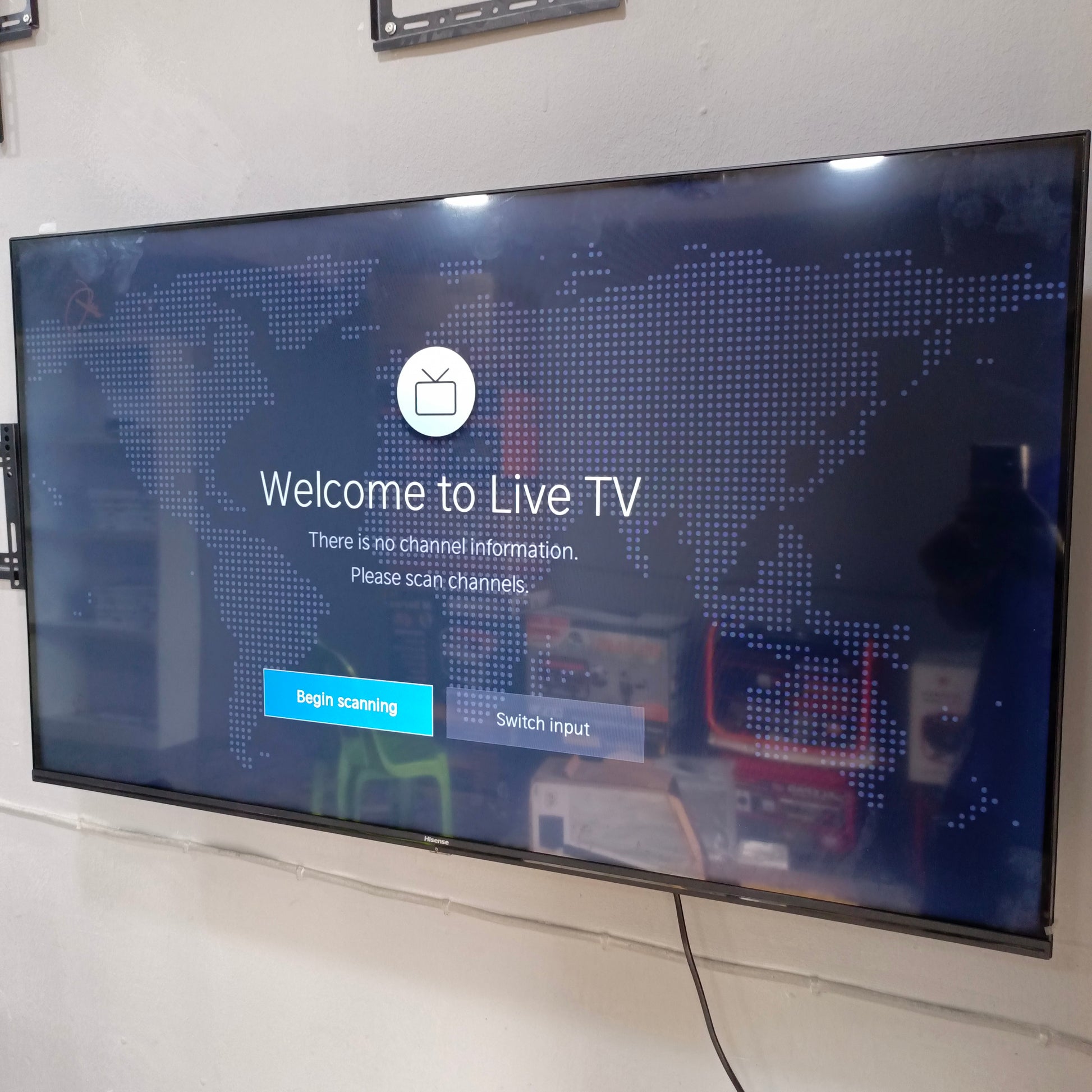 Hisense 50 inch 50A6G VIDAA Smart 4K UHD LED TV - Foreign Used