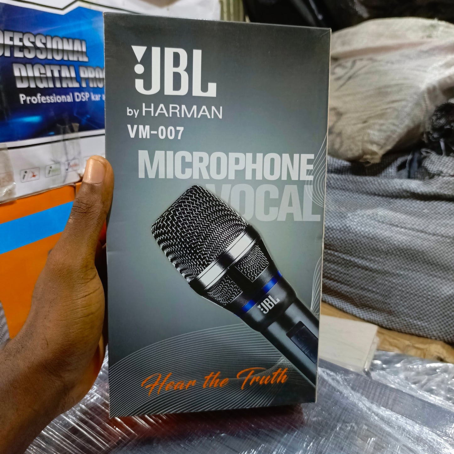 Microphone vocal dynamique cardioïde JBL by HARMAN VM-007 - Tout neuf