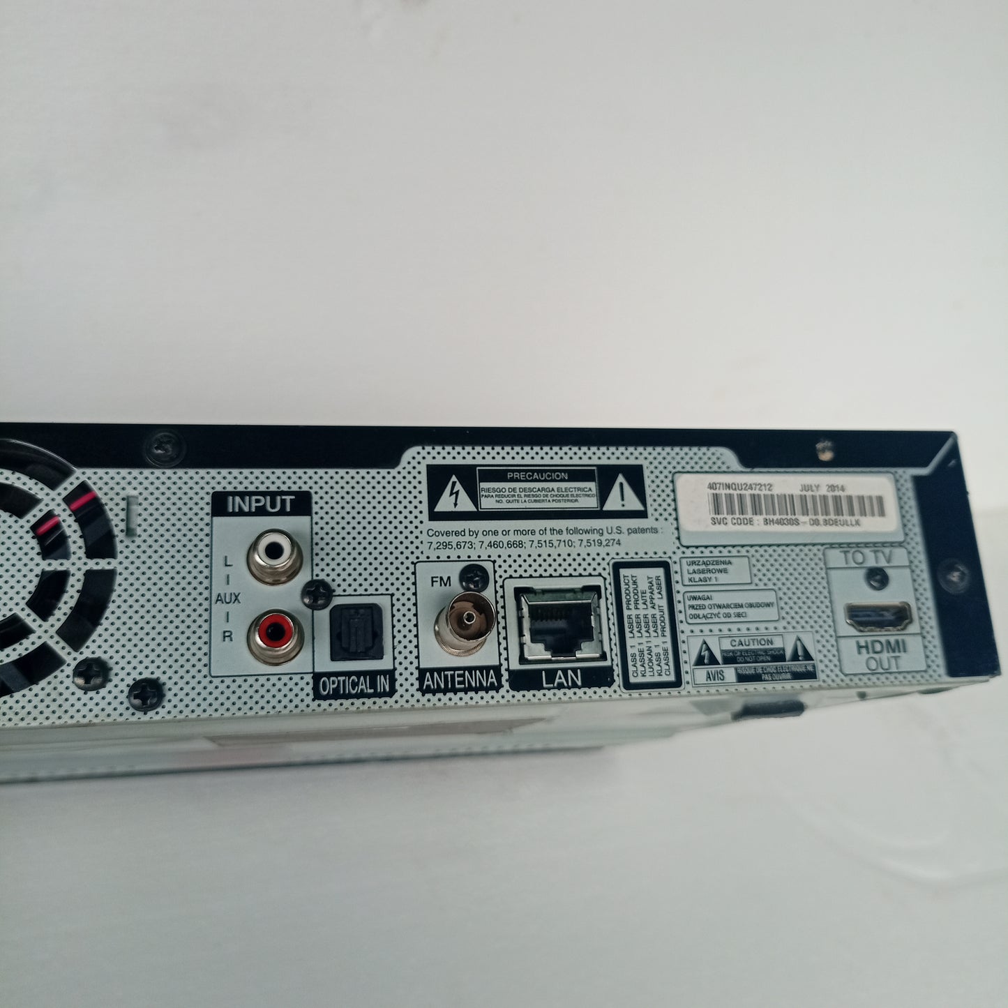 LG BH4030S 330Watts 3D Blu-ray Home Theater Machine Head - Foreign Used