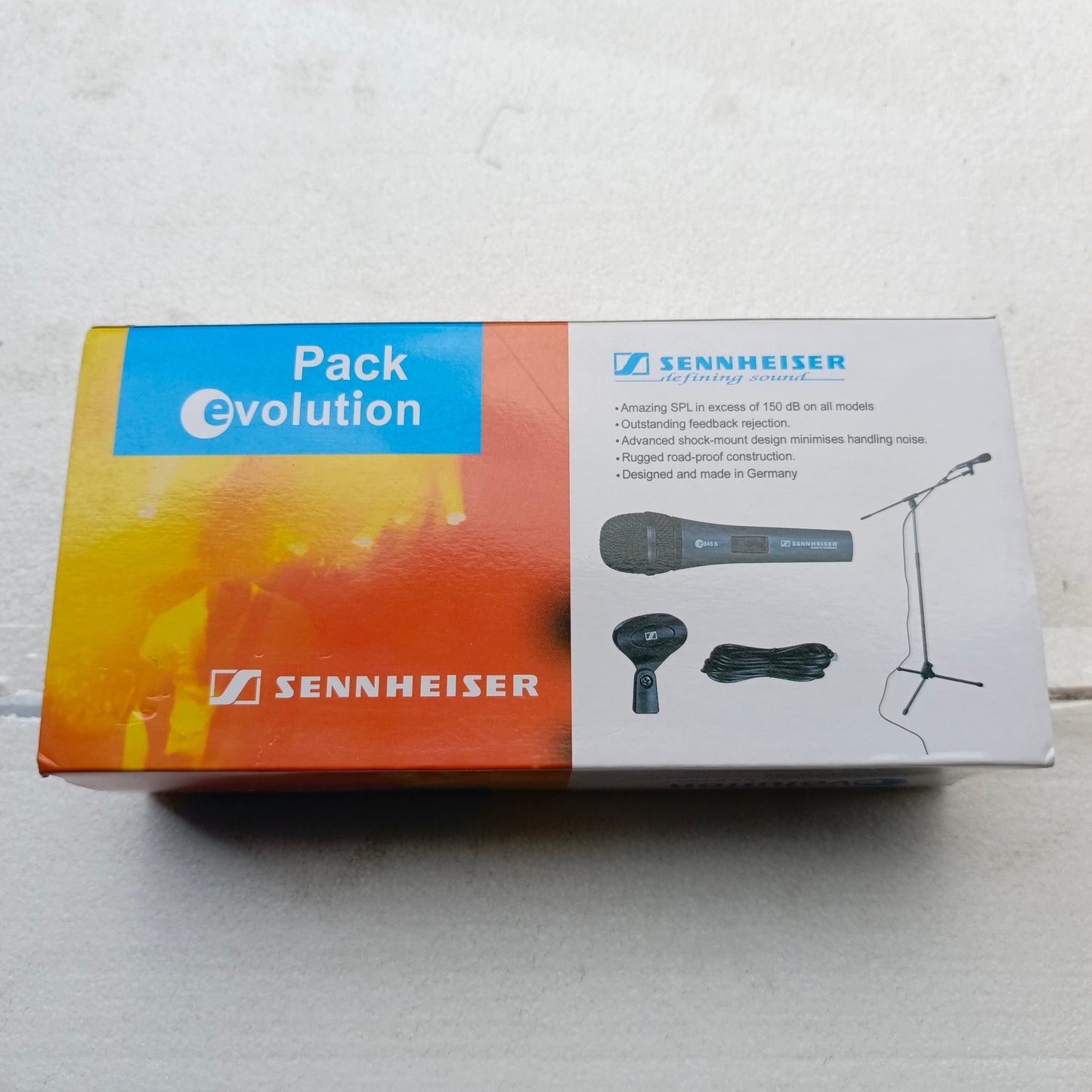 SENNHEISER E845S Cardioid Dynamic Vocal Microphone - Brand New