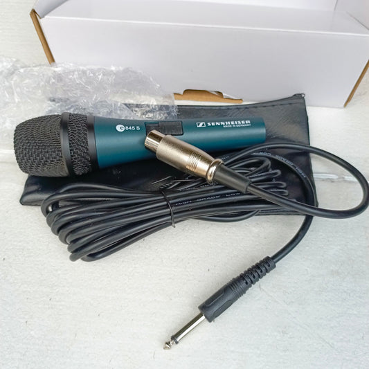 SENNHEISER E845S super Cardioid Dynamic Vocal Microphone - Brand New