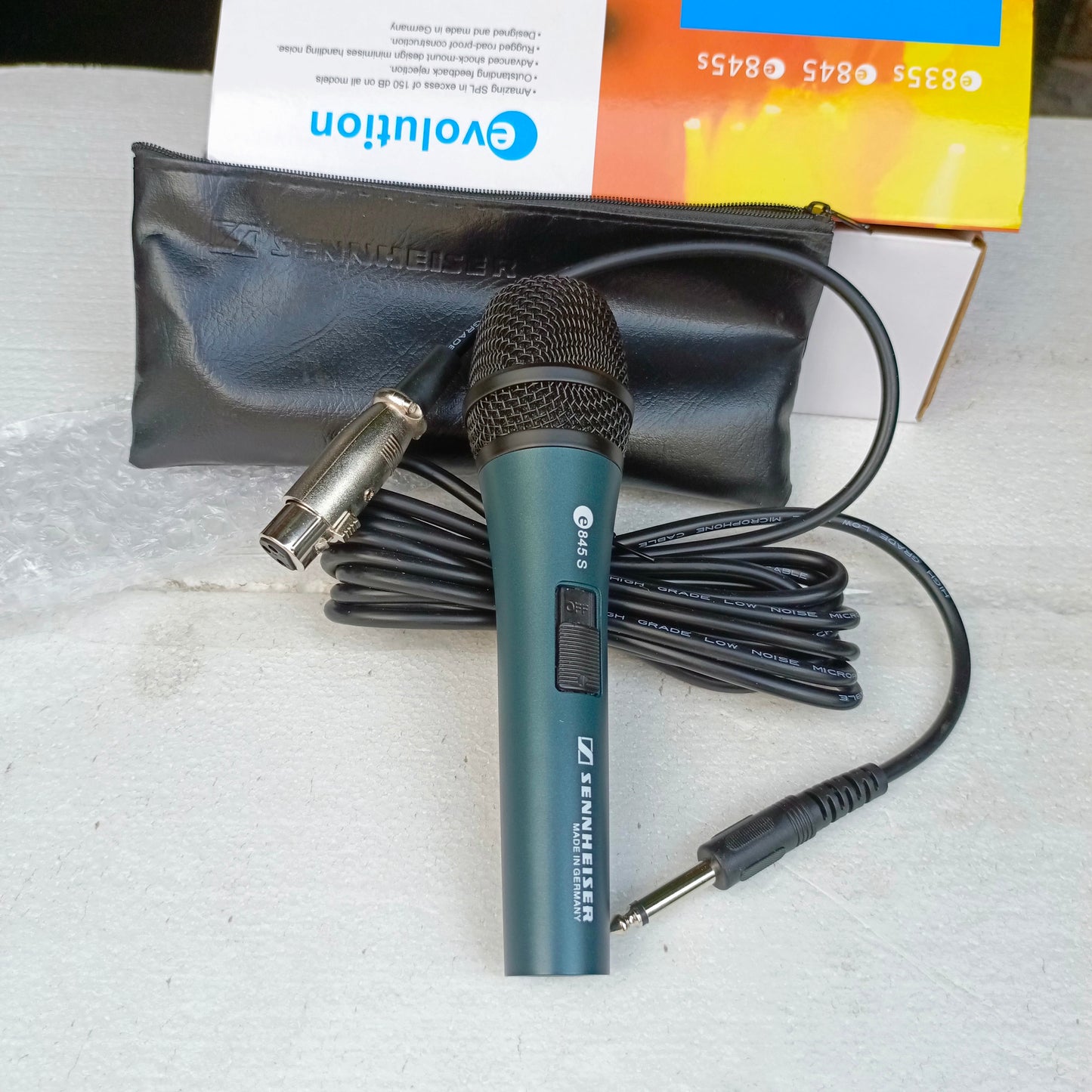 SENNHEISER E845S Cardioid Dynamic Vocal Microphone - Brand New