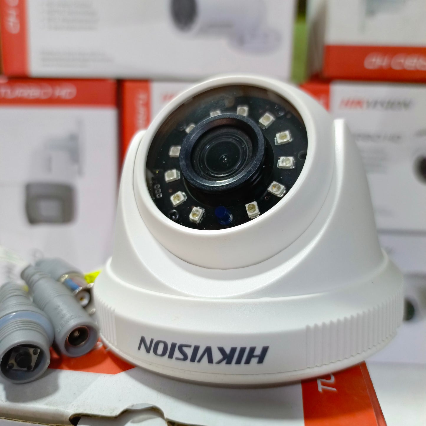 HIKVISION IR Turret HD-TVI Color Camera (2.8mm, 1.3MP Lens) - Closer View