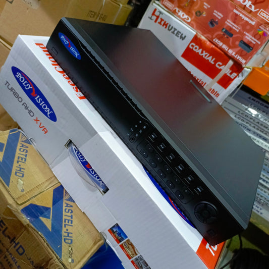 POLYVISION 24-Channel 5-in-1 High Definition DVR (Supports IP, AHD, CVI, HD, TVI cameras) - Brand New