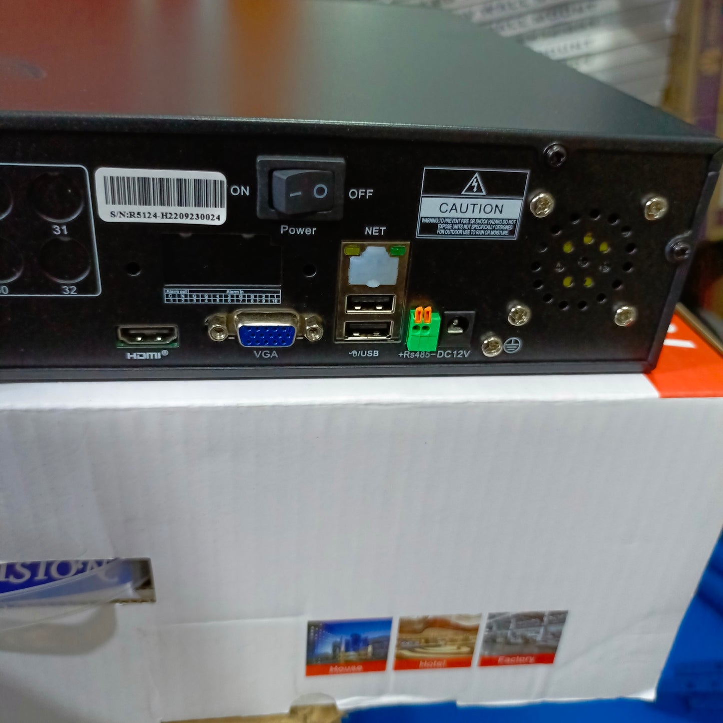 POLYVISION 24-Channel 5-in-1 High Definition DVR (Supports IP, AHD, CVI, HD, TVI cameras) - Input lists