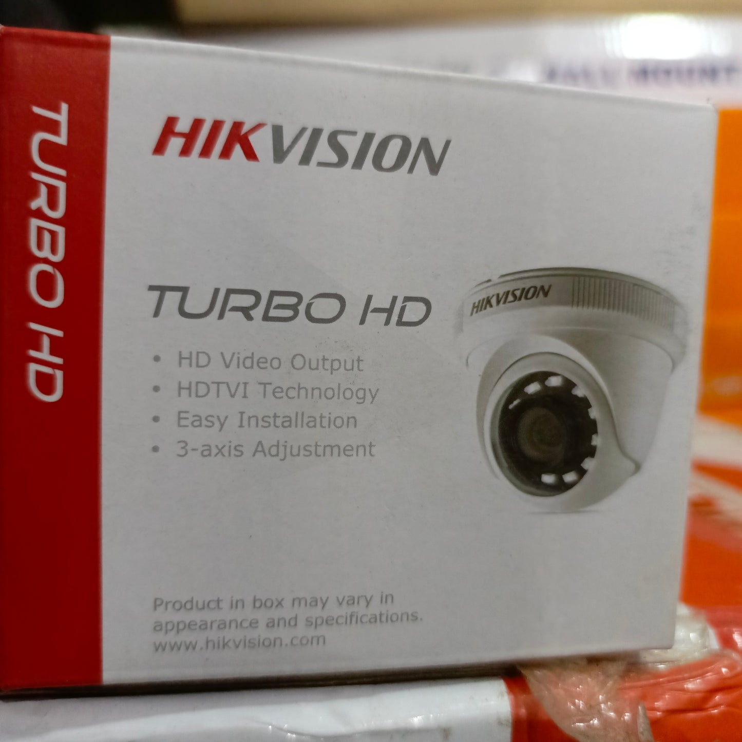 HIKVISION IR Turret HD-TVI Color Camera (2.8mm, 1.3MP Lens) - Carton