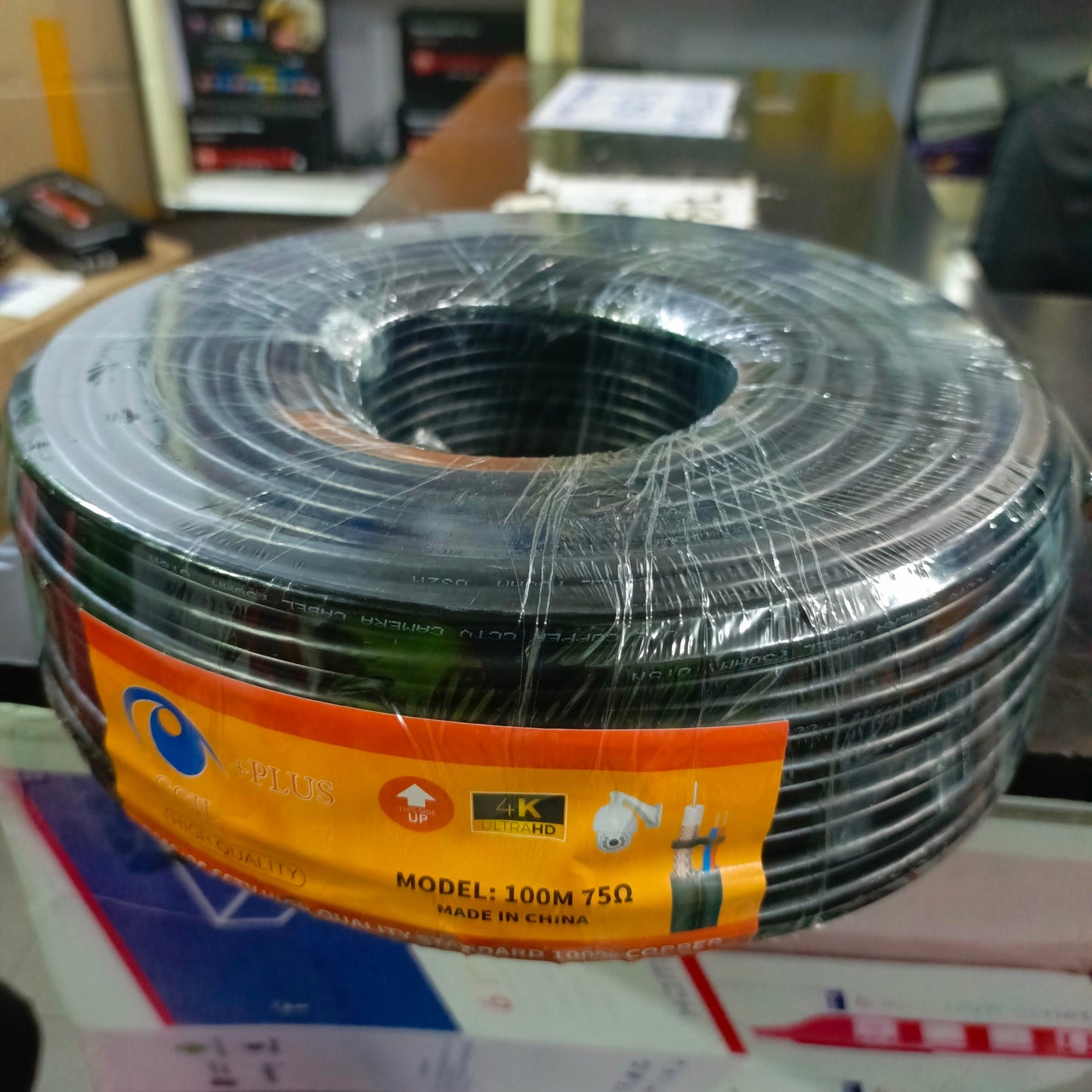 Coaxial Audio 100m 75ohms Cable - Brand New