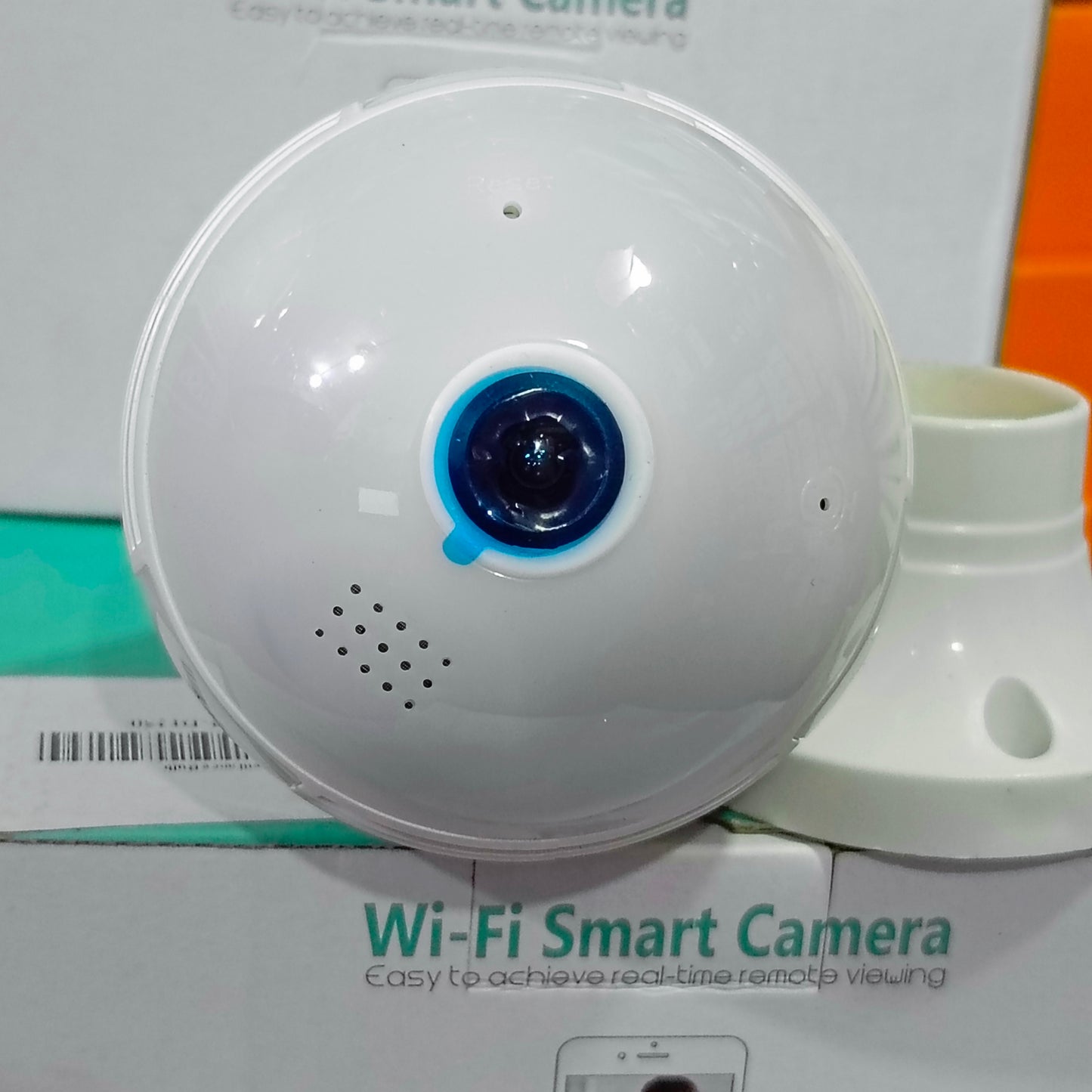 WiFi Smart IP Bulb Camera (3.66mm 2MP Lens) - Brand New