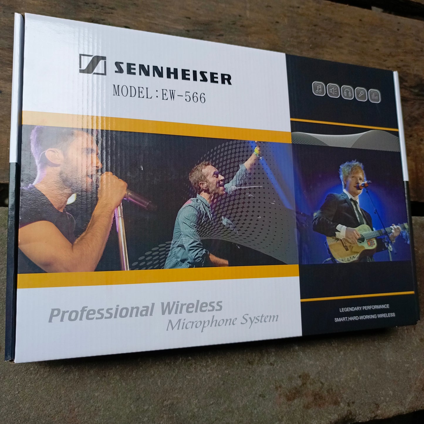 SENNHEISER EW-566 Professional Wireless Dynamic Vocal Microphone - Brand New