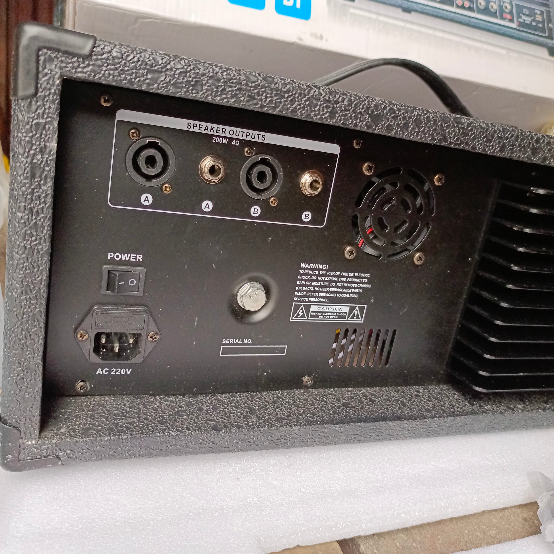 4 Channel Mixer Amplifier with 16DSP, Bluetooth, USB and SD