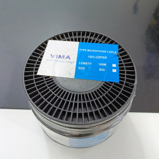 VIMA 100 Meters 100% Pure Copper Microphone cable - Brand New