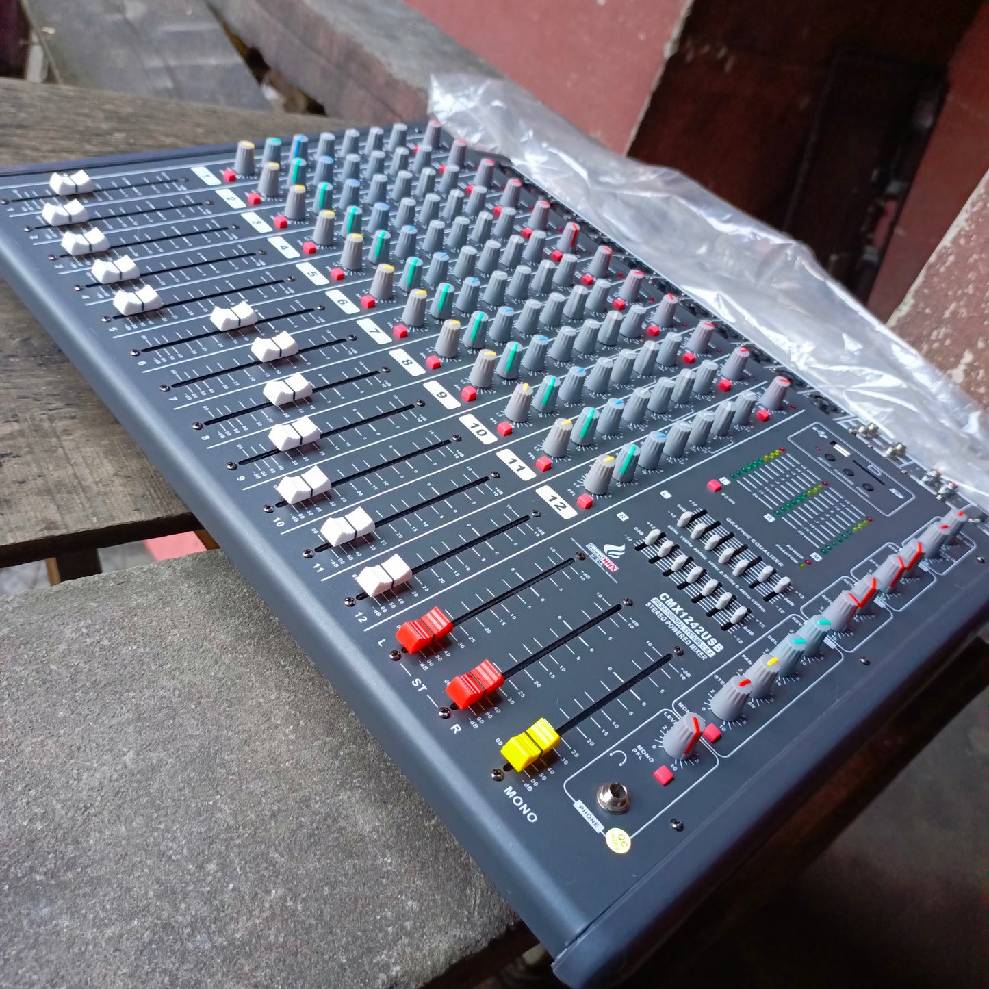 Professional CMX1242 12-Channel Live Mixer - Brand New
