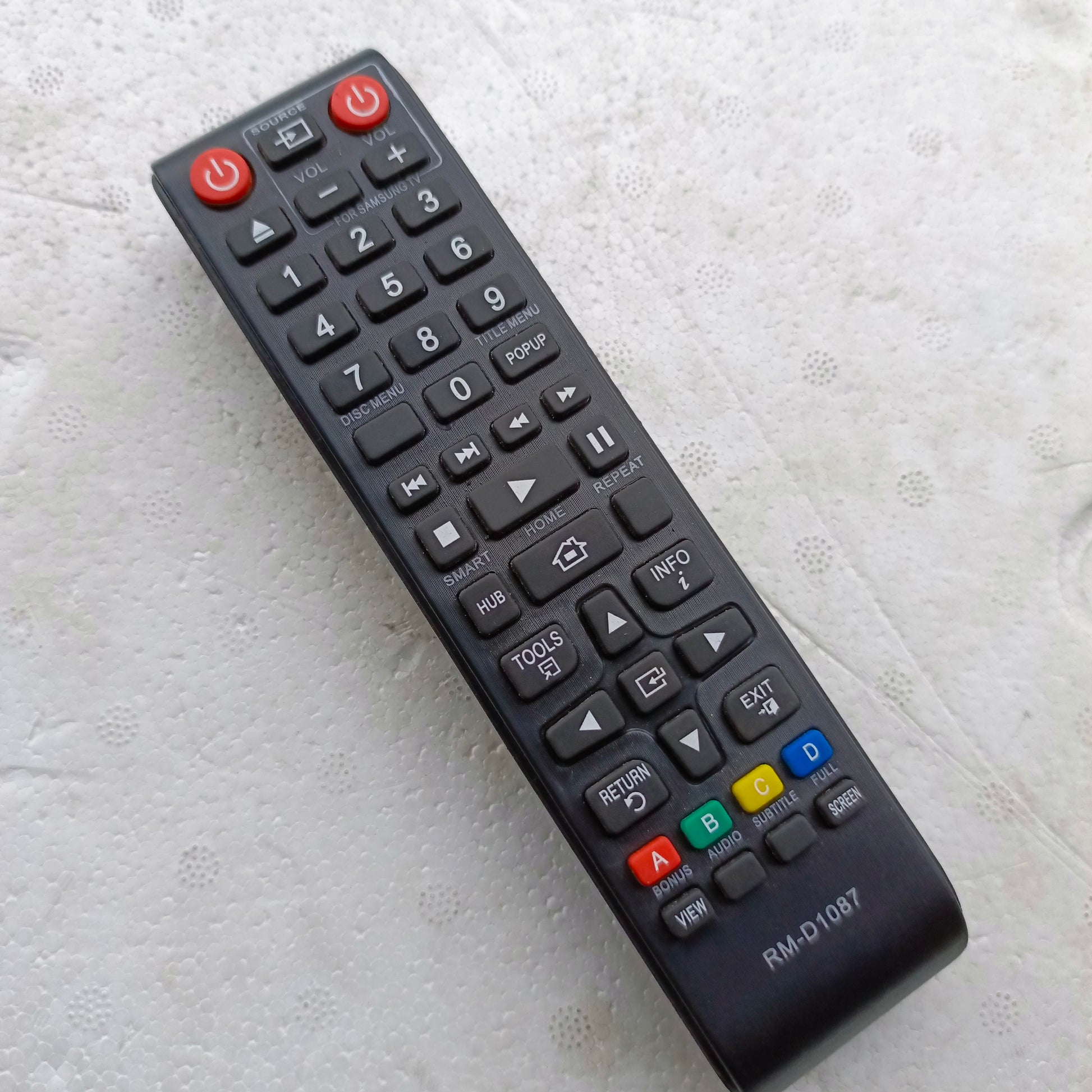 Samsung RM-D1087 Blu-ray DVD Player Remote Control - Brand New