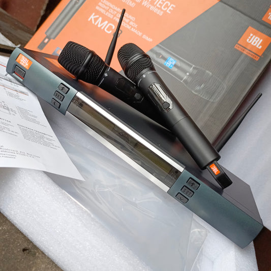JBL KMC8 Multi-channel Dual (2-way) Wireless Professional Digital Microphone (300 m range) - Brand New