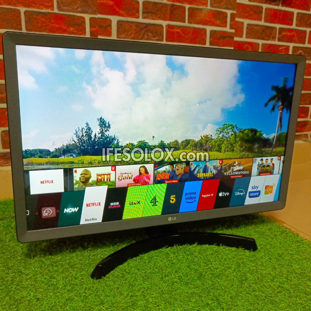 LG 28 Inch 28TN515S webOS Smart Satellite TV (Bluetooth, WiFi, Miracast, AirPlay) - Foreign Used