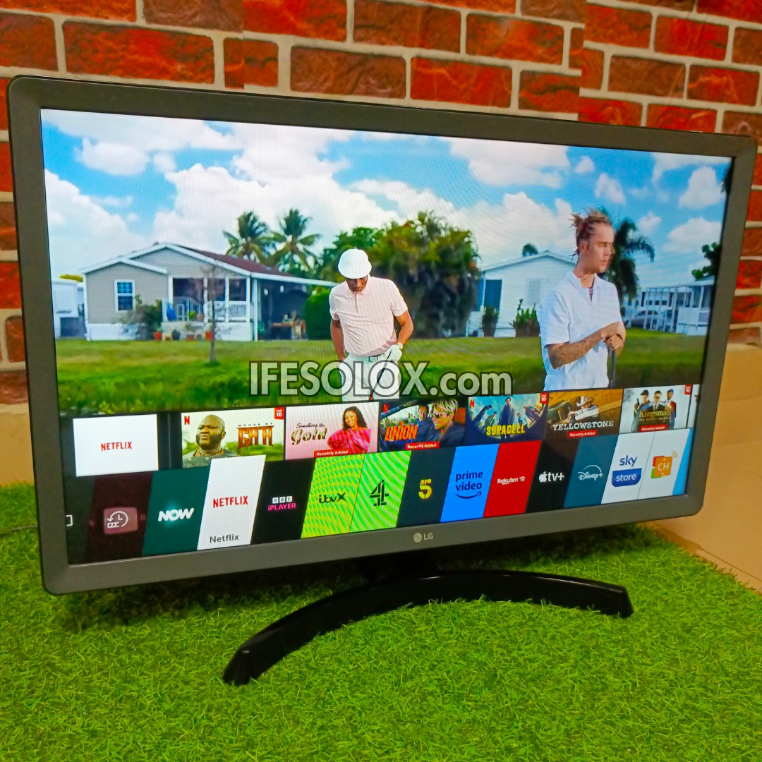 LG 28 Inch 28TN515S webOS Smart Satellite TV (Bluetooth, WiFi, Miracast, AirPlay) - Foreign Used